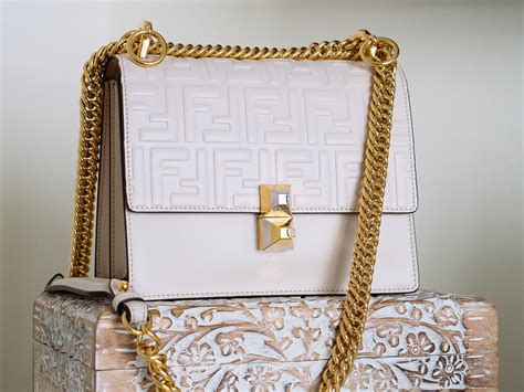 fendi kan i shoulder bag white|fendi shoulder bags for women.